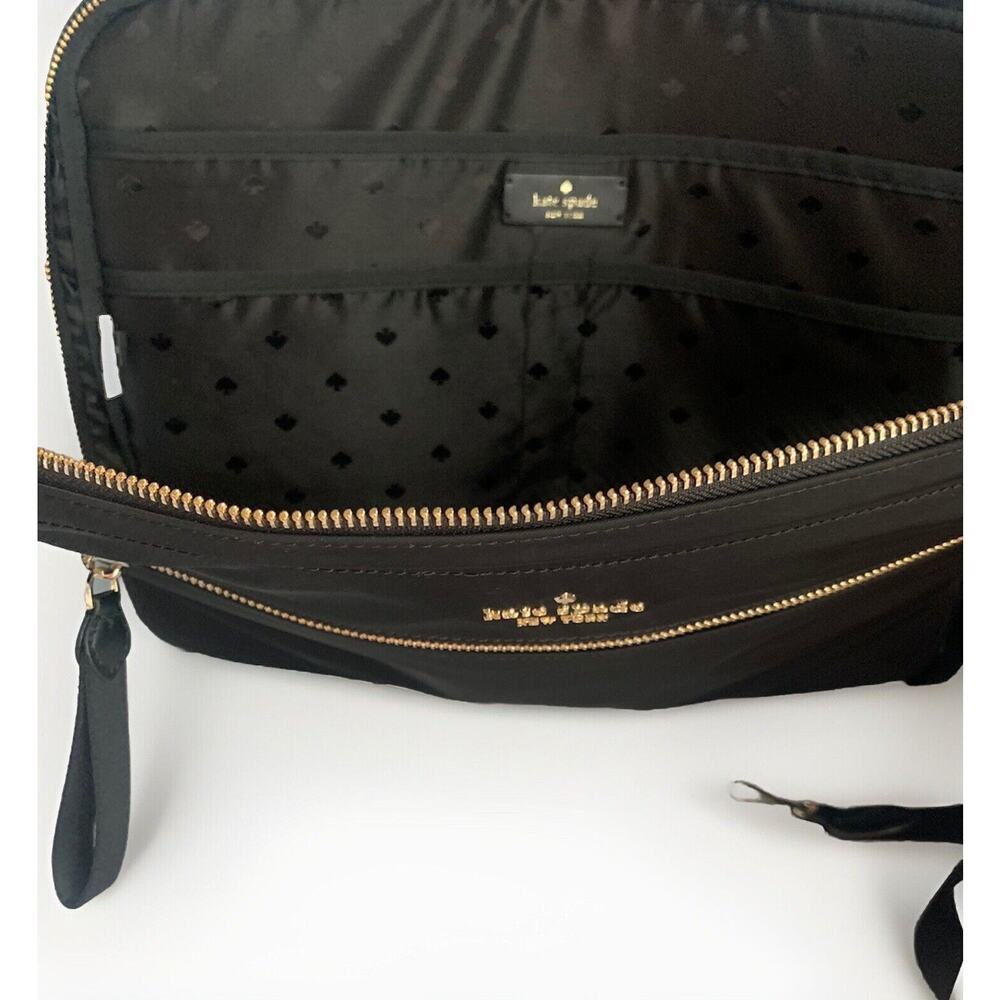NWOT Kate Spade 15" Laptop Bag Chelsea Messenger Sleeve Black New - Picture 8 of 16